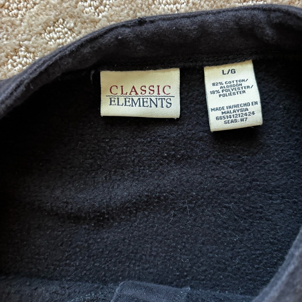 Classic Elements Sweatshirt Material Cardigan - Picture 8 of 8